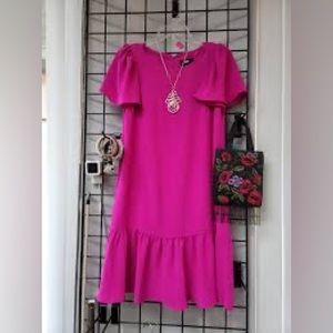 DKNY Fuchsia Dress